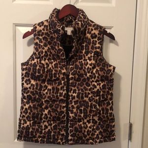 Leopard Vest